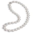 LOT:169 | A CULTURED PEARL NECKLACE WITH DIAMOND C...