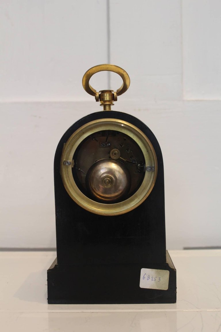 Miniature French Mantel Clock by F.Berthoud, Paris.  Circa 1900.