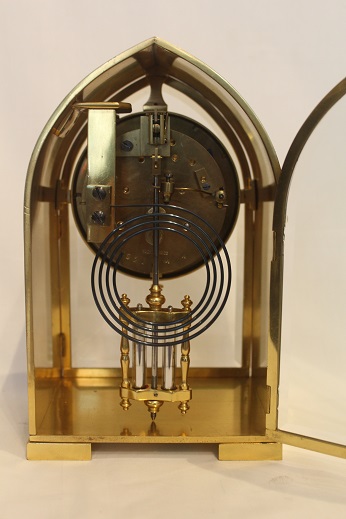 French Clock with visible Pendulum.  Circa 1900